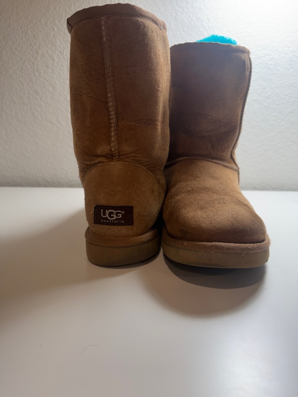 UGG Chestnut Mid-Height Suede Boots